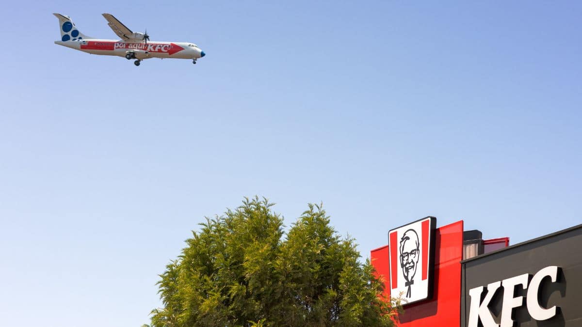 avión KFC