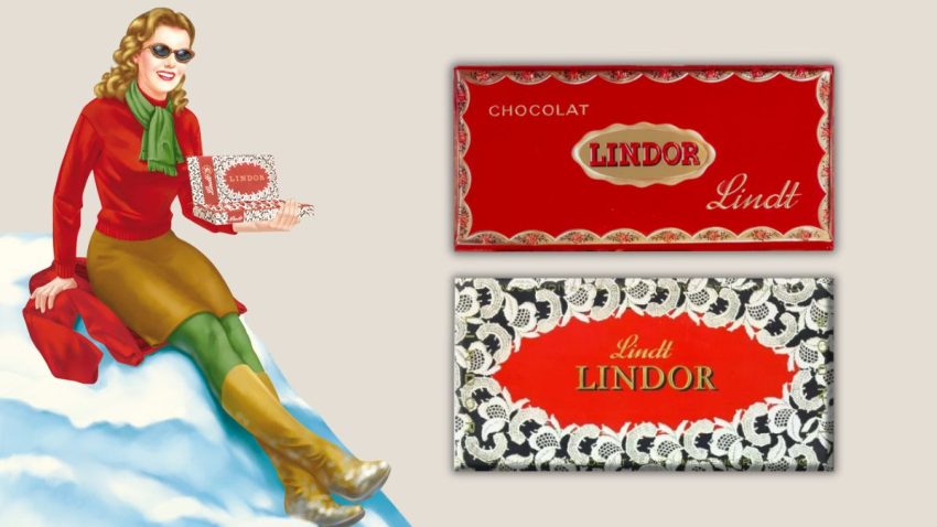 Chocolates Lindt. Navidad