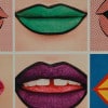 mosaico de bocas