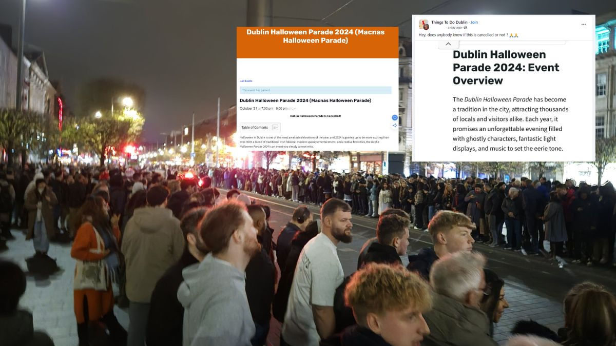 Un desfile fantasma en Halloween: la IA juega una mala pasada y decepciona a miles de personas