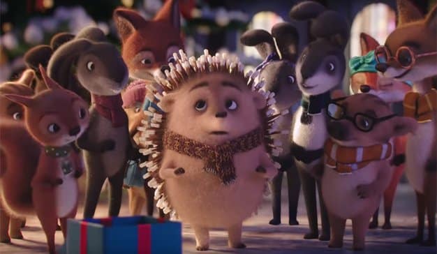 Un solitario erizo se gana el corazón de sus compañeros en este tierno y punzante spot
