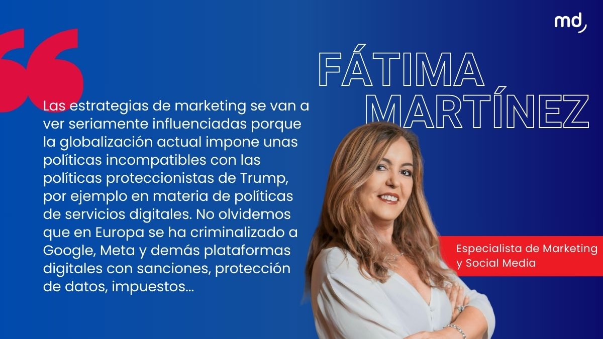 Fátima Martínez - Impacto victoria Donald Trump Marketing
