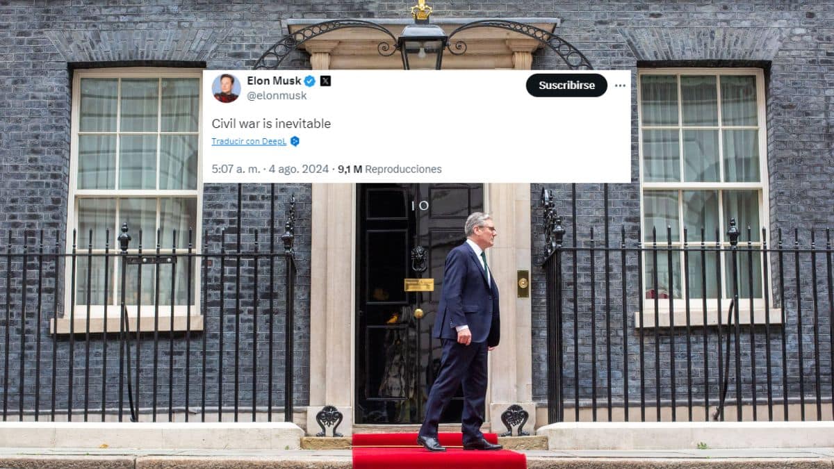 El gobierno británico se pronuncia sobre los disturbios, responsabiliza a las redes y señala a Elon Musk