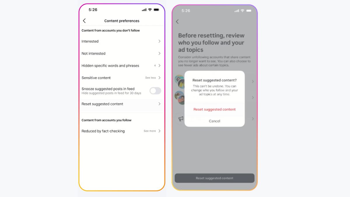 Instagram reinventa el algoritmo de las recomendaciones para 