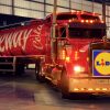 Lidl camión Coca-Cola