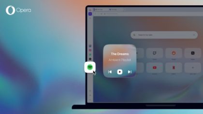 Opera y Spotify