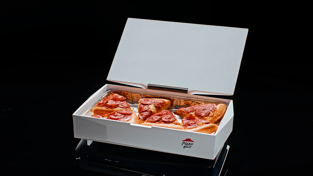 Pizza Hut lanza un artilugio que evita que la pizza se enfríe en tus sesiones de 