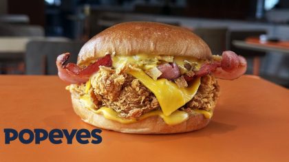 Popeyes. The Cheesy Crush.