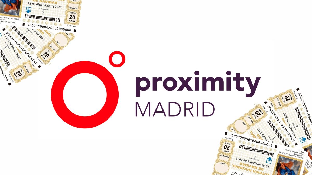 Proximity Madrid gana el concurso de la Lotería de Navidad 2024