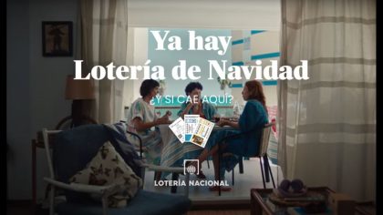Sorteo lotería Navidad anuncios