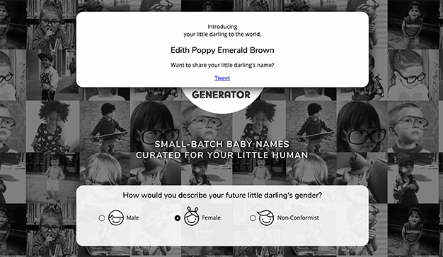 Paginas webs para perder el tiempo creadora nombres niños